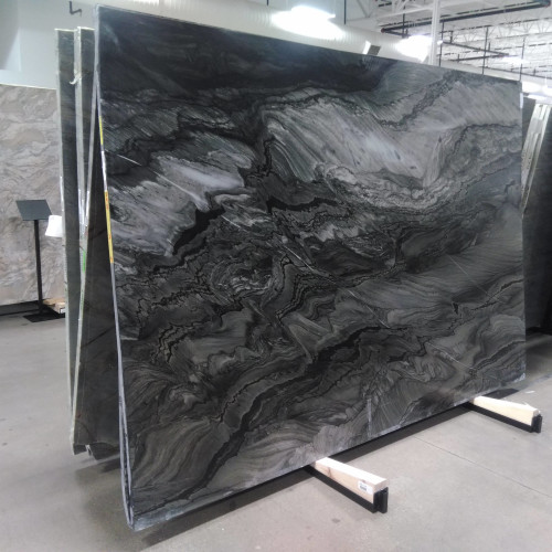 Black Tempest 3cm Leathered Quartzite