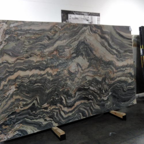 Explosion Blue 3cm Leathered Quartzite