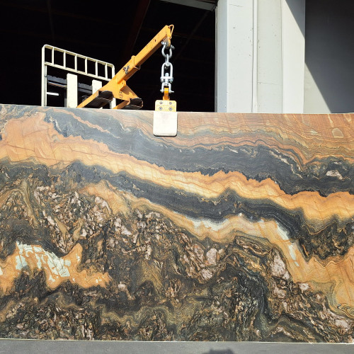 Mahogany 3cm Leathered Quartzite