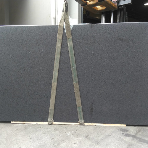 Black Pearl Polished & Leathered Granite Slab - 3cm