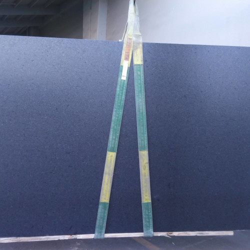 Black Pearl Polished & Leathered Granite Slab - 3cm