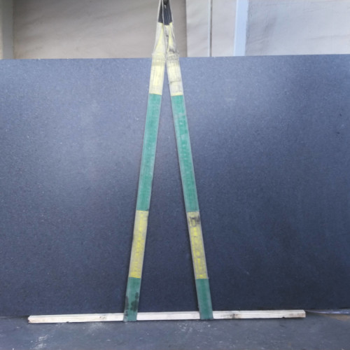 Black Pearl Polished & Leathered Granite Slab - 3cm