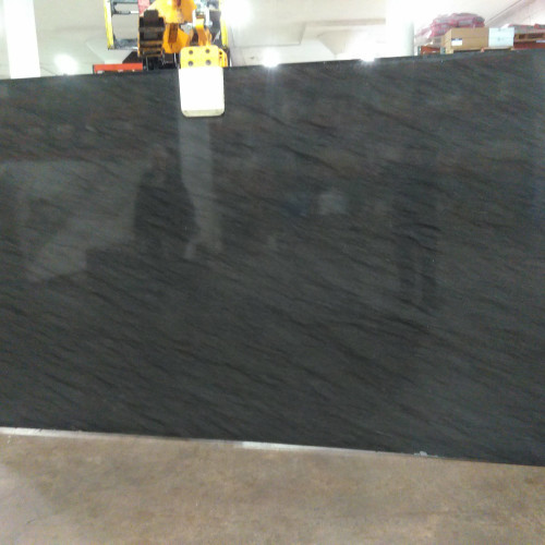 Black Vermont Leathered Granite Slab in 3cm