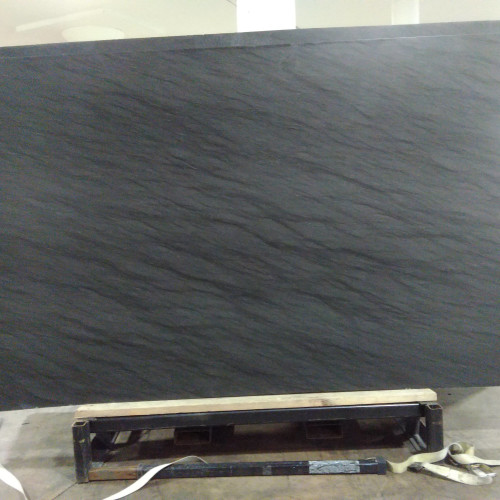 Black Vermont Leathered Granite Slab in 3cm