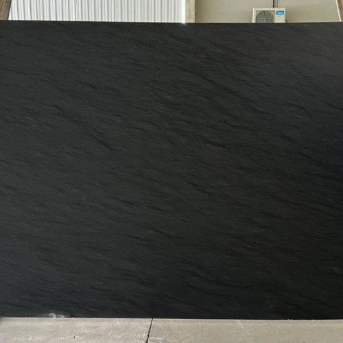 Black Vermont Leathered Granite Slab in 3cm