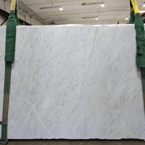 White Carrara 2cm Slab Polish/Honed
