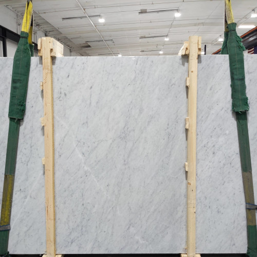 White Carrara 2cm Slab Polish/Honed