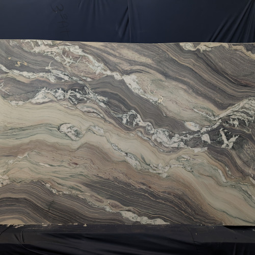 Explosion Blue Polished Quartzite in 2cm