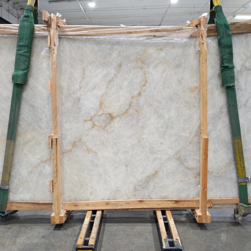 Glacier White Quartzite in 2cm