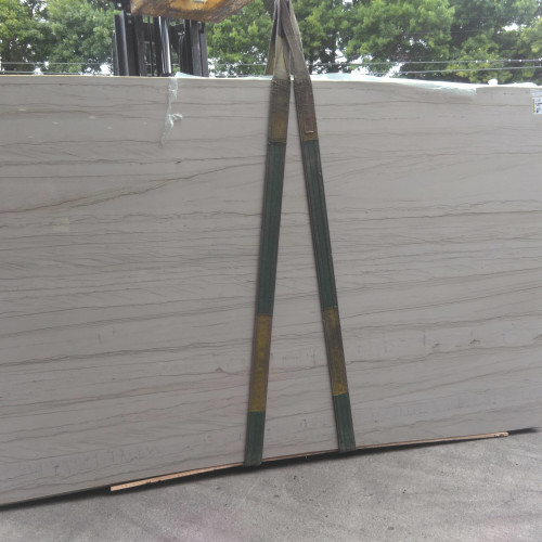 White Macaubas Polished Quartzite in 3cm