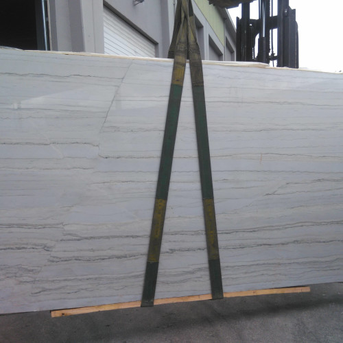 White Macaubas Polished Quartzite in 3cm