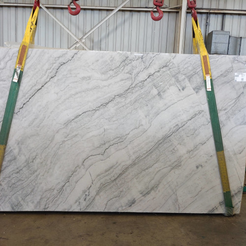 White Pearl Polished Quartzite in 2cm