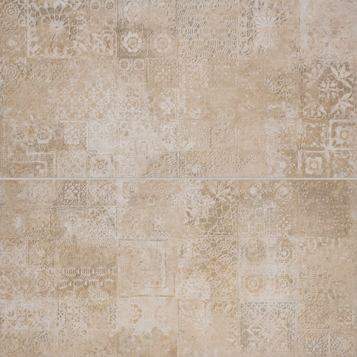 Rift 24" x 48" Matte Porcelain Wall Tile in Vania Sand 
