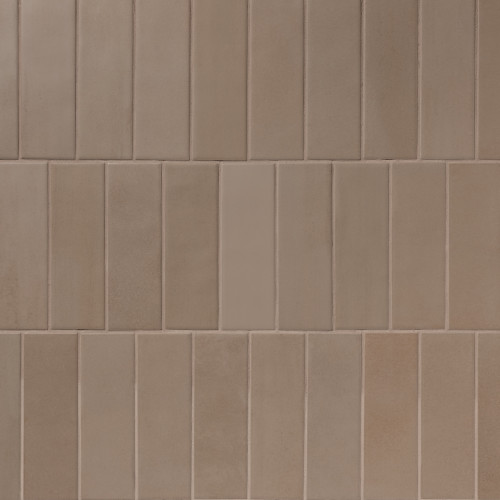 Hikari 2" x 8" Matte Porcelain Field Tile in Clay
