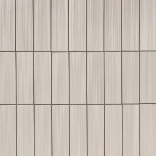 Hikari 2" x 8" Matte Porcelain Deco Pattern Field Tile in Evergreen