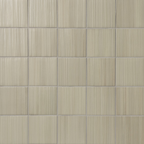 Hikari 4" x 4" Matte Porcelain Deco Pattern Field Tile in Sage