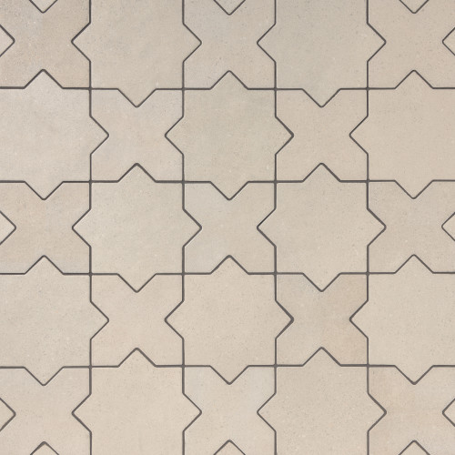 Hikari 5" x 5" Cross Matte Porcelain Field Tile in Evergreen
