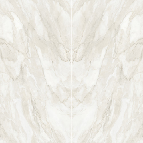 Magnifica Signature 64" x 127" Polished Bookmatched Porcelain Slab in Delicatos