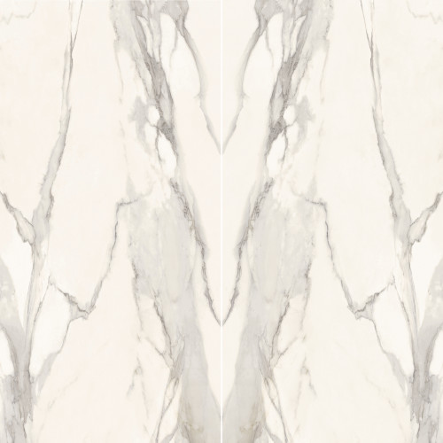 Magnifica Signature XL 78" x 135" - 12mm Natural Bookmatched Porcelain Slab in Calacatta Supreme