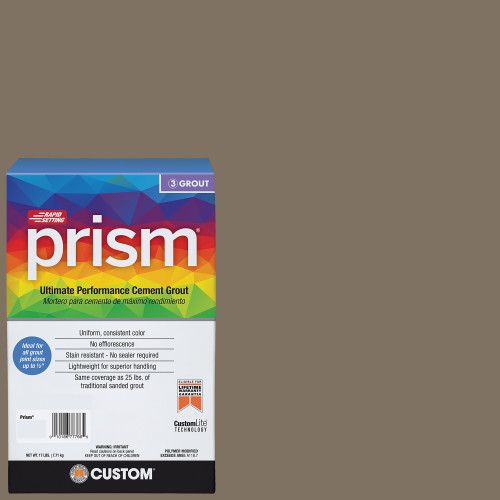Custom Prism #541 Walnut 17lb. Sanded Grout