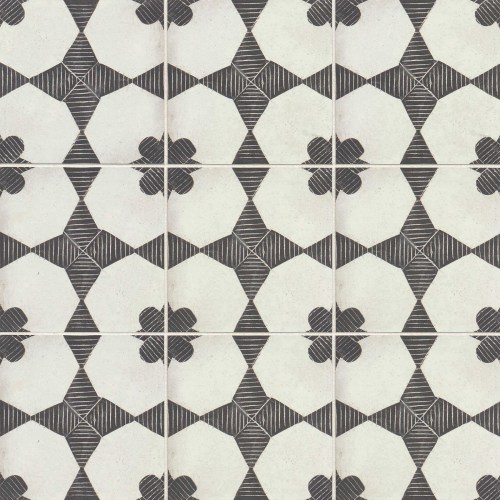 Enchante 8" x 8" Matte Porcelain Decorative Tile in Moderno