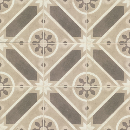 Enchante 8" x 8" Matte Porcelain Decorative Tile in Splendid