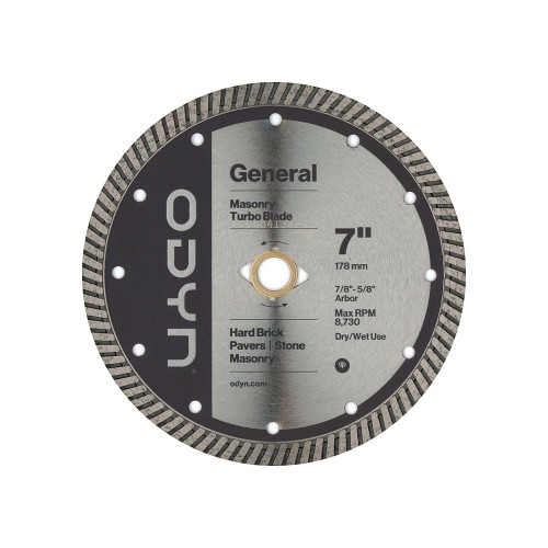 Odyn 7 in. General Masonry Turbo Blade