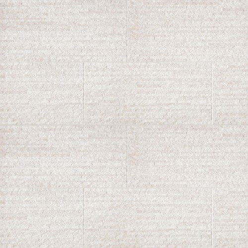 Purestone 12" x 24" Matte Muretto Textured Porcelain Tile in Bianco