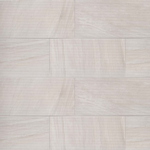 Purestone 12" x 24" Matte Velvet Porcelain Tile in Grigio