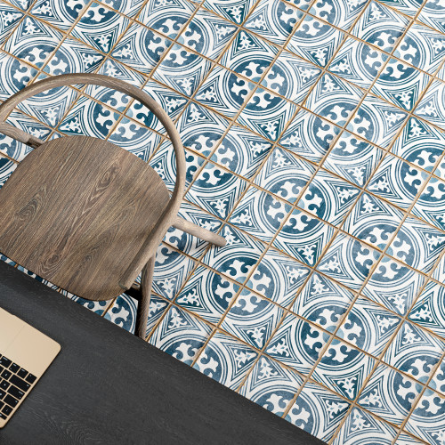 Casablanca 5" x 5" Matte Ceramic Tile in Anfa alt image