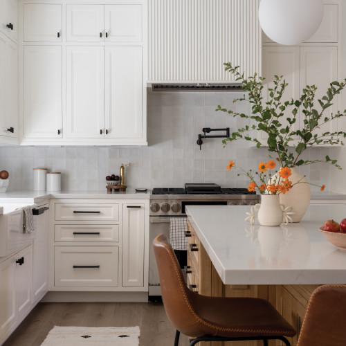 Celine 4" x 4" Matte Porcelain Floor & Wall Tile in White alt image