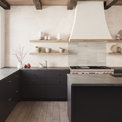 Donna 13" x 40" Matte Ceramic Tile in Sand alt image