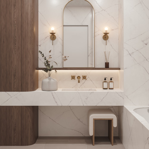 Sahara 12" x 24" Matte Porcelain Tile in Taupe alt image