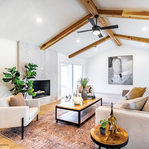 Textuality 16" x 47" Wall Tile in Grey alt image