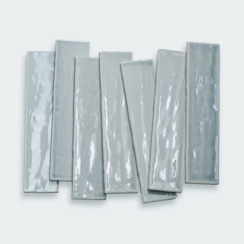 Marin 2.5" x 10" Ceramic Wall Tile in Misty Blue