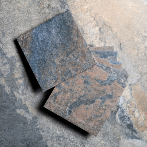 Sinai 6" x 6" R11 Anti-Slip Matte Pressed Porcelain Field Tile in Blue