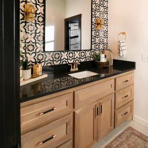 Casablanca 5" x 5" Matte Ceramic Tile in Farissi