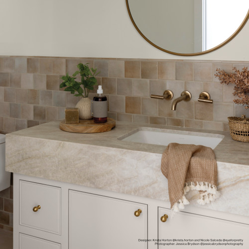 Taj Mahal Quartzite in 2cm