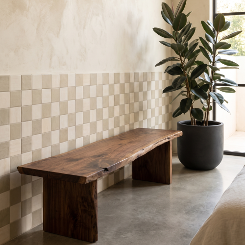 Hikari 4" x 4" Matte Porcelain Field Tile in Evergreen