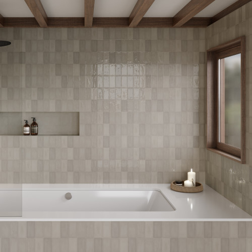 Marin 2.5" x 5" Ceramic Wall Tile in Coastal Cliff