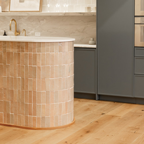 Zagora 2" x 6" Glossy Zellige Field Tile in Ivoire