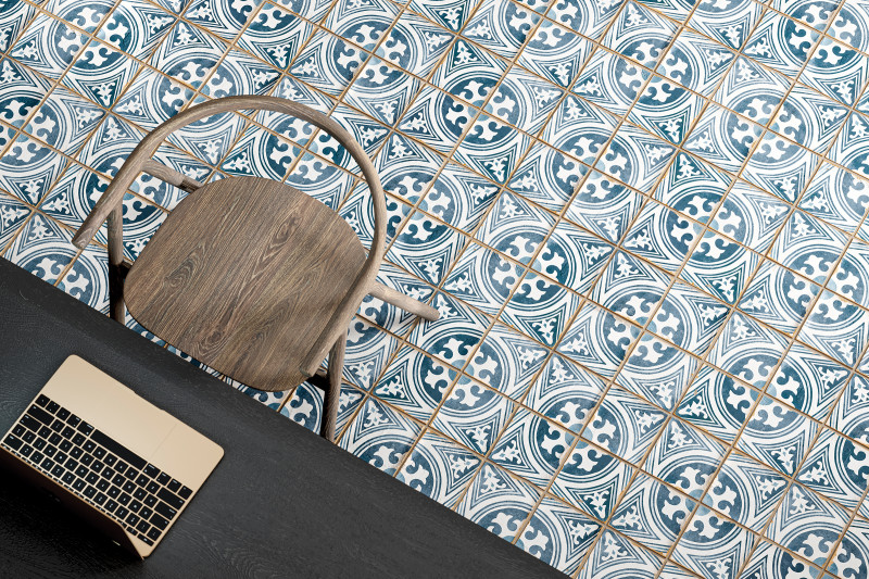 Casablanca 5 X 5 Matte Ceramic Floor And Wall Tile In Kenzi Bedrosians Tile Stone