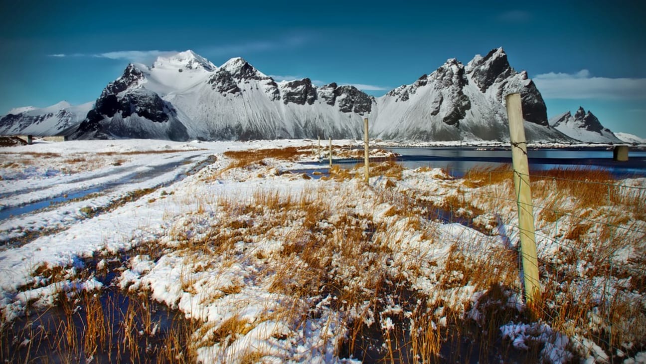 Vestrahorn Mountain Iceland
