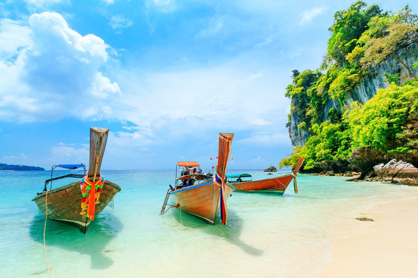 Thailand Beautiful Blue Sky Weather