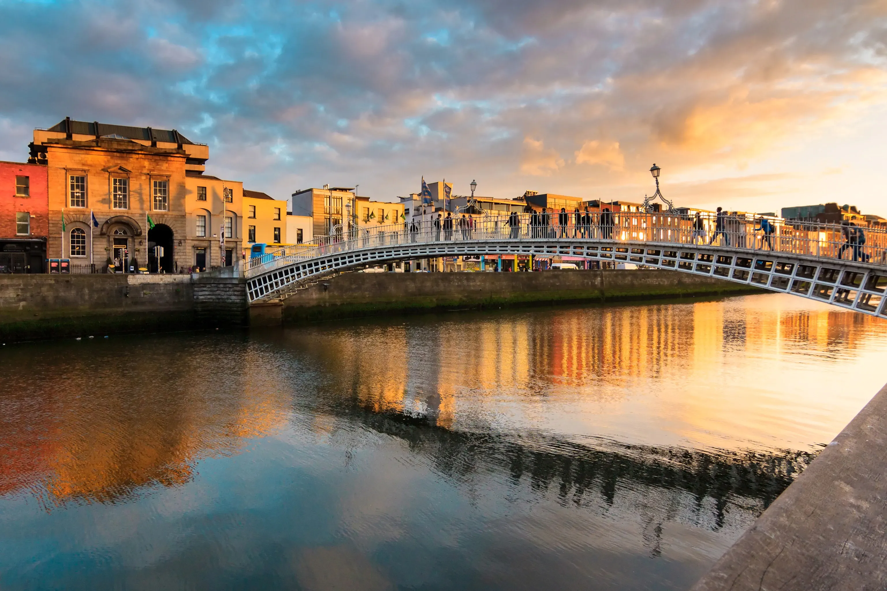 Riber Bridge Dublin Ireland