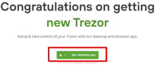 Get Trezor Suite