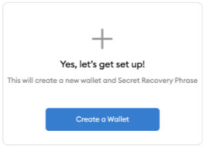 Create a Wallet