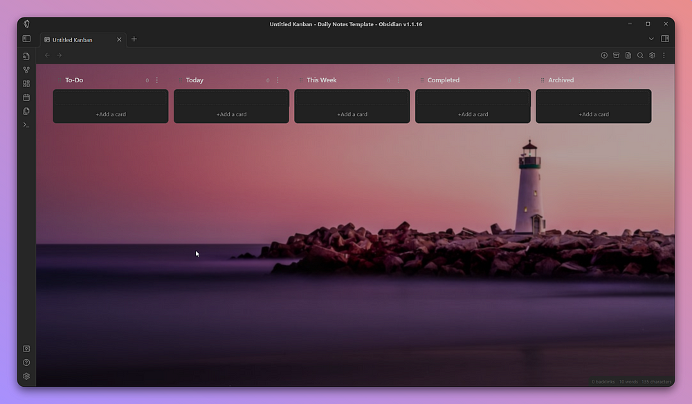 Kanban board custom css