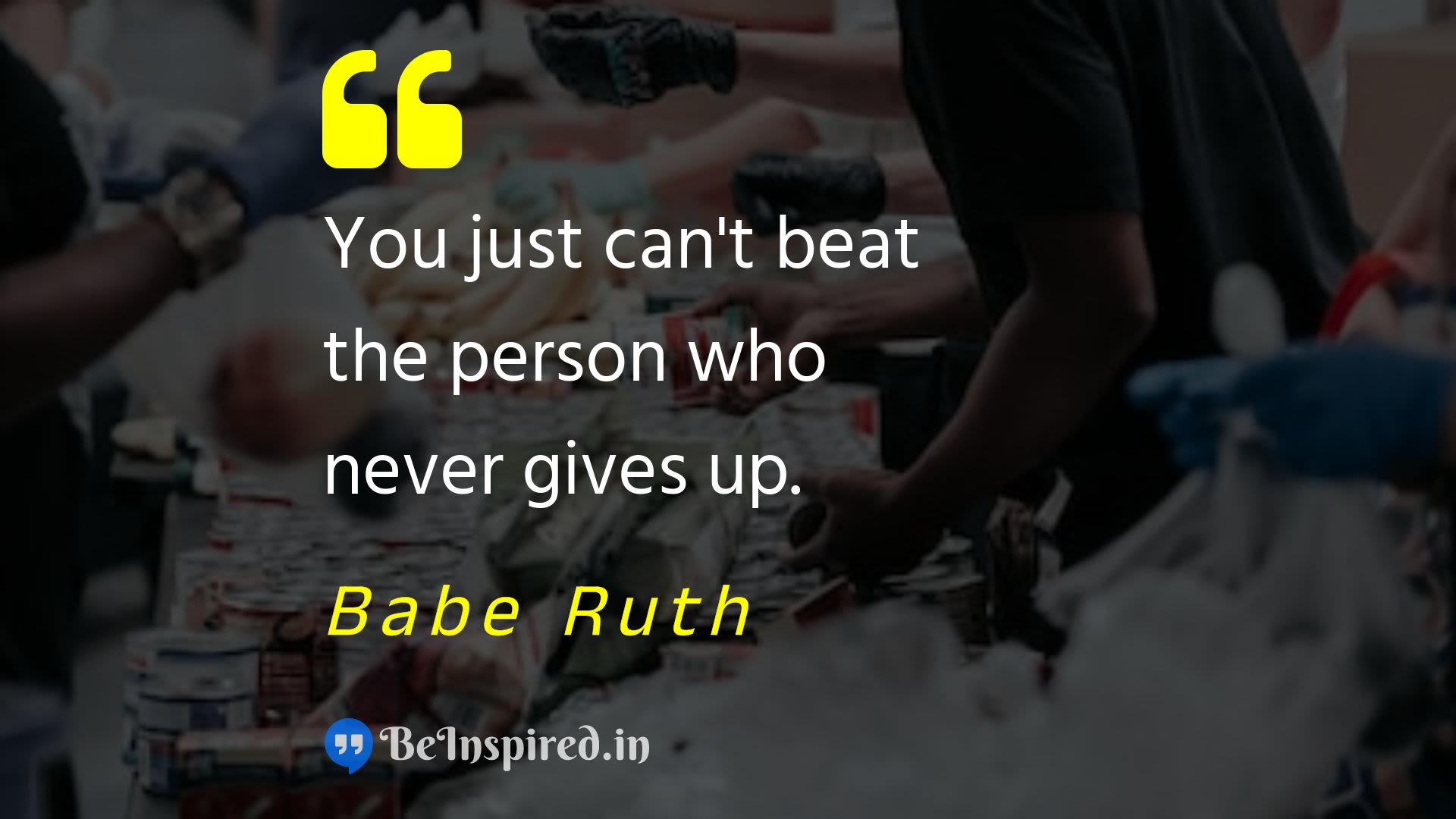 Download Babe Ruth Quote Wallpaper