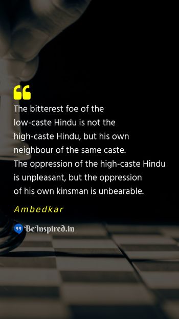 Ambedkar Picture Quote on enemy forgive 